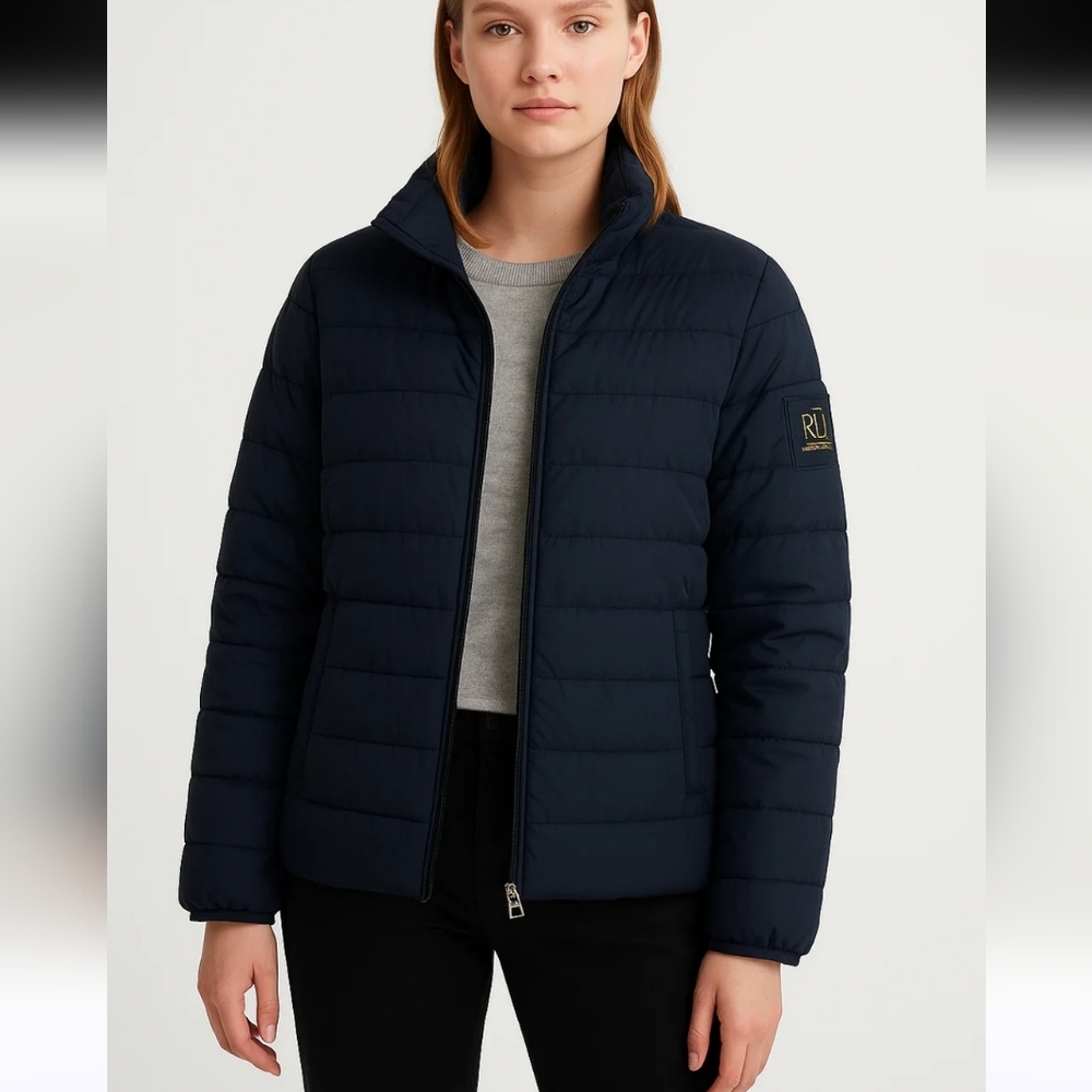 Lauren Ralph Lauren Black Medium Puffer Jacket